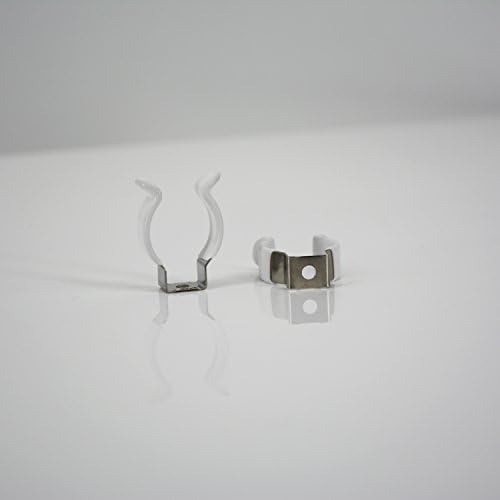 (24-Pack) T8 U Clips Holder Bracket for 8FT LED Light Bulbs, LED Fluorescent Tube Replacement Mounting, alternate view 4