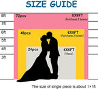 24 Panels Shimmer Wall Backdrops, Square Sequins Backdrops with 6D Effect, Large Photo backdrops for Birthday, alternate view