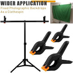 24 PCS 3.5" Heavy Duty Plastic Spring Clamps, Black Spring Clips for Backdrops, Craft Projects, Woodworking, alternate view 5