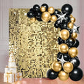 24 Pcs Light Gold Shimmer Wall Backdrop Panels for Party Decor