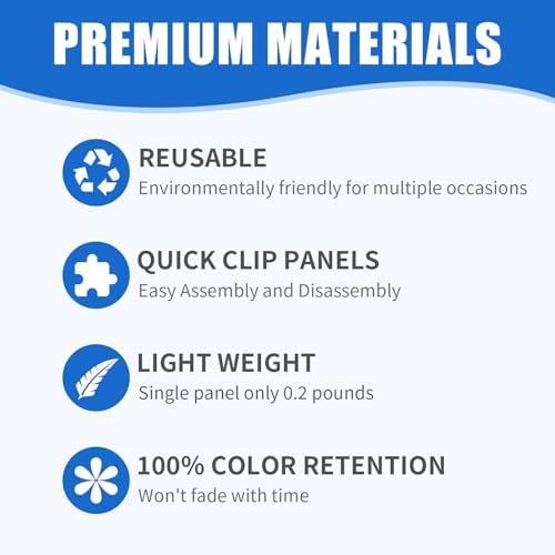 24 Pcs Light Gold Shimmer Wall Backdrop Panels for Party Decor, alternate view 6