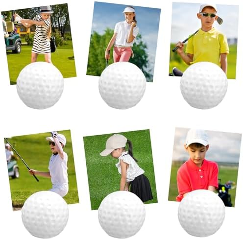 24 Pcs Resin Golf Base Centerpieces Place Card Holder Golf Ball Shaped Table Number Holder Name Place Photo