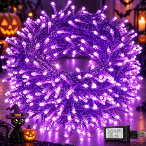 240LED 88Ft Connectable String Lights Indoor Outdoor Clear Wire