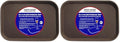 24883 Restaurant Grade Non-Slip Tray, Plastic, Rubber Lined, Rectangular, 10-Inch x 14-Inch, Brown (Pack of 2)