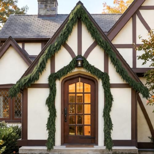 24pcs 9Ft Christmas Cedar Garland, alternate view 3