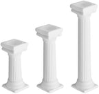 24Pcs Roman Column Cake Stand Set, 3 Sizes Tier Separator Support Stands, Multi-Layer Pillars for Wedding and, alternate view