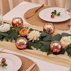 24PCS Rose Gold Votive Candle Holders for Table Centerpieces in Rose Gold, alternate view 5
