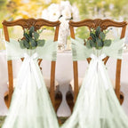 24Sets Wedding Chair Decorations Wedding Aisle Decorations for Ceremony Set, alternate view 5