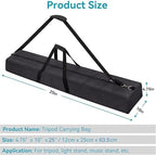 25" Long Tripod Carrying Bag for Speaker Light Mic/Microphone Stands, alternate view 2