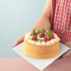 25 PCS 8 in White Square Cake Boards, Food-Grade Cardboard Cake Base in White-8", alternate view 2