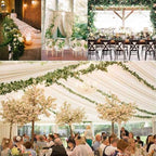 252 FT Artificial Ivy 36 Pack Ivy Vine Garland Ivy Leaves Greenery Garlands Clip Hanging Fake Leaf Plants Faux, alternate