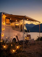 25FT G40 LED Brown Outdoor String Lights with 25 Plastic Shatterproof Bulbs, alternate view 7