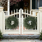 26" Christmas Norfolk Pine Wreath for Front Door (1, Wreath), alternate view 5