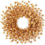26 Inch Fall Wreath for Front Door, Autumn Thanksgiving Decor