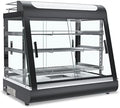 27" Food Warmer Countertop Display w/Top Rack, w/Inner 3-Color LED Lighting