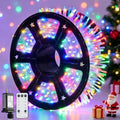 272 Ft 1000 LED Multicolor Christmas String Lights Outdoor Plug in