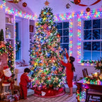 272 Ft 1000 LED Multicolor Christmas String Lights Outdoor Plug in, alternate view 2