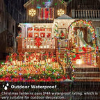280 LED String Lights,108FT Plug in Christmas Lights Indoor/Outdoor Waterproof, 8 Modes & Memory Twinkle Green, alternate