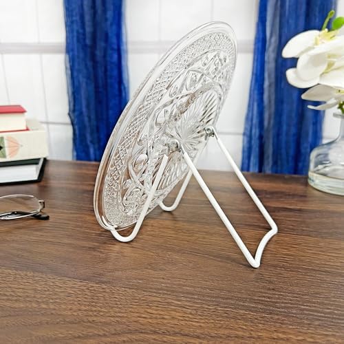 2A Adjustable White Wire Display Easel, 3.625" W x 4" D x 4.5" H, Pack of 12 in White, alternate view 5