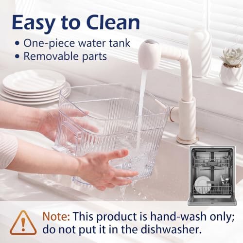 2Pack 1.6 Gallon Drink Dispenser, Plastic Container with Stand, Fruit Infuser and Leak‐Proof Faucet, alternate view 5