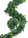 2Pack Artificial Ivy Artificial Vines Artificial Plants 12FT Fake Hanging Plants Silk for Garden Terrace Beach