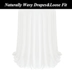 2Pack White Cocktail Table Covers 32"x 43" Cocktail Table Tablecloth, alternate view 5