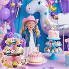 2PCS 3 Tier Pink Cupcake Stand, Cupcake Stand Cardboard - Easy to Assemble& Reusable(Bronzing Pink) in, alternate view 6