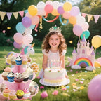 2PCS 3 Tier Pink Cupcake Stand, Cupcake Stand Cardboard - Easy to Assemble& Reusable(Bronzing Pink) in, alternate view 7
