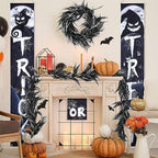 2Pcs 5.8Ft Artificial Boston Fern Garland Greenery Vine Black White, alternate view 5