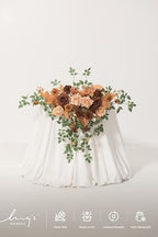 2PCS Artificial Floral Swags, Walnut Brown, alternate view 4