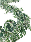 2pcs Artificial Ivy Artificial Vines Artificial Plants 71 Inch Fake Hanging Plants Silk for Garden Terrace Beach