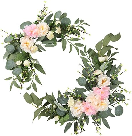 2pcs Artificial Wedding Arch Flowers for Wedding Sign, Floral Swag Dusty Decor for Reception Ceremony Backdrop, alternate