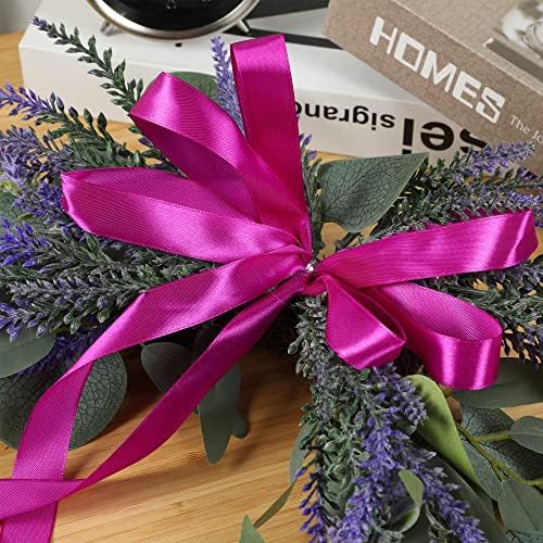 2pcs Artificial Wedding Arch Flowers for Wedding Sign, Floral Swag Dusty Decor for Reception Ceremony Backdrop, alternate