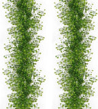 2Pcs Artificial Wisteria Garlands 5.6Ft Plastic Hanging Vines Green, alternate view 6