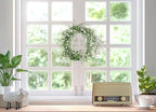 2Pcs Artificial Wisteria Garlands 5.6Ft Plastic Hanging Vines White, alternate view 5