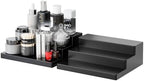 2PCS Cologne Perfume Organizer for Men,3 Tier Cologne Display Shelf & Fragrance Rack, Black Cupcake Stand and
