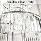 2Pcs Crystal Silver Vases Centerpieces for Tables, Wedding Flower Vases Centerpieces Metal Flower Stands, alternate view 6