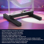 2Pcs DJ Light Stand, LED Par Can Floor Stand Pro DJ Lighting H Frame Uplighting Par38 Par56 Par64 Par Light, alternate view 4
