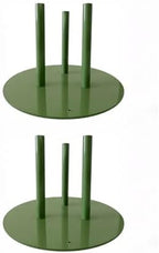 2PCS Flower Pole Display Stand Base DIY Crafts Iron Reusable Sturdy Centerpieces Large Floor Standing Flowers
