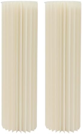 2PCS Foldable Cardboard Centerpiece Display, 39in Height Cylinder Flowers Stand, 110lbs Reusable Cardboard, alternate view 4