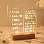 2Pcs Rectangle Wood LED Light Stand Display Base for Plexiglass Crystal Art, alternate view 5