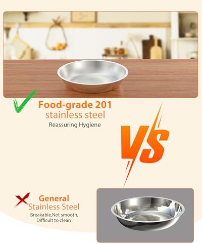 2PCS Superior 5QT Stainless Steel Round Chafing Dish Buffet Set, Lid Holder, Spoon & Tweezers, Portable Food, alternate view