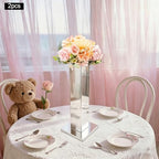 2PCS Tall Vases for Centerpieces,31.5" Stainless Steel Column Geometric Centerpieces Wedding Flower Stand Flower, alternate