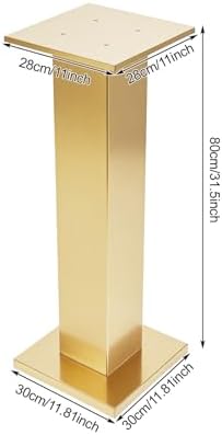 2PCS Tall Vases for Centerpieces,31.5" Stainless Steel Column Geometric Centerpieces Wedding Flower Stand Flower, alternate