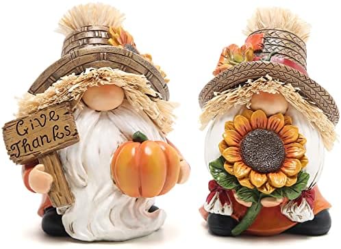 2pcs Thanksgiving Gnomes Decor, Fall Decorations for Home