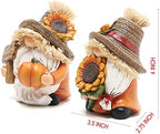 2pcs Thanksgiving Gnomes Decor, Fall Decorations for Home, alternate view 3