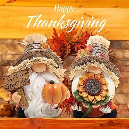 2pcs Thanksgiving Gnomes Decor, Fall Decorations for Home, alternate view 6