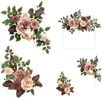 2pcs Wedding Floral Swag, Dusty Rose & Mauve