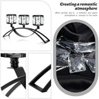 3 Arms Crystal Bowl Tealight Candelabra Votive Candle Stand, Wedding centerpieces for Tables Crystal, alternate view 4