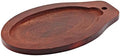 3" Oval Wood Serving Platter Underliner in Standard in Standard